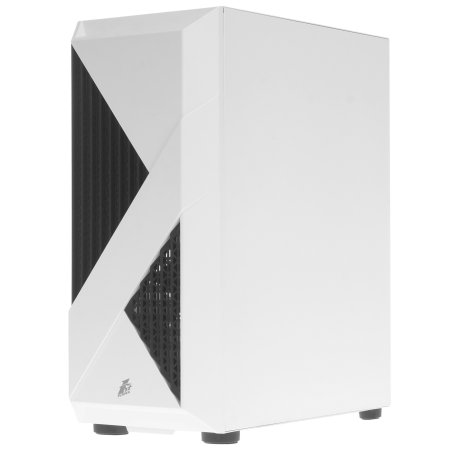 Компьютерный корпус 1STPLAYER FIREROSE F3-A белый/ATX, TG/4x120мм LED fans inc./F3-A-WH-4F1