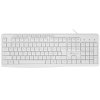 Клавиатура проводная Oklick 305M (1875227), USB, белый