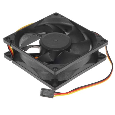 Вентилятор для корпуса Gembird 80x80x25, гидрод., тихий, 3 pin/4pin Molex, провод 30 см (S8025H-3P4M)