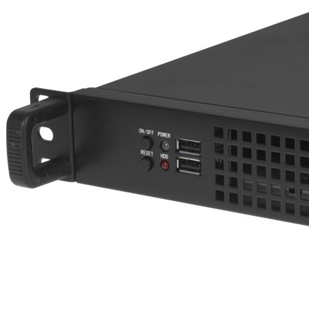 Серверный корпус ExeGate Pro 1U550-04 (RM 19", высота 1U, глубина 550, БП 600ADS, USB)