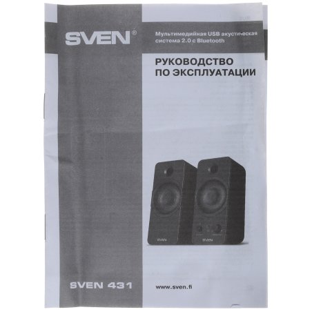 Акустическая система SVEN АС SVEN 431, черный (6 Вт, питание USB, Bluetooth)