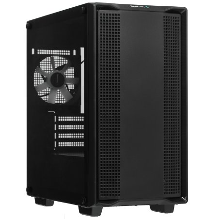 Компьютерный корпус DeepCool CC360 ARGb (R-CC360-BKAPM3-G-1) (mATX, без БП, 2xUSB, с окном)