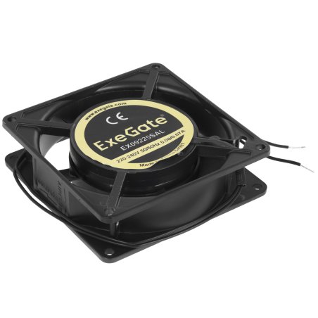Вентилятор для корпуса ExeGate EX09225SAL черный, 92 мм, 2450 об/мин, 31 дБ