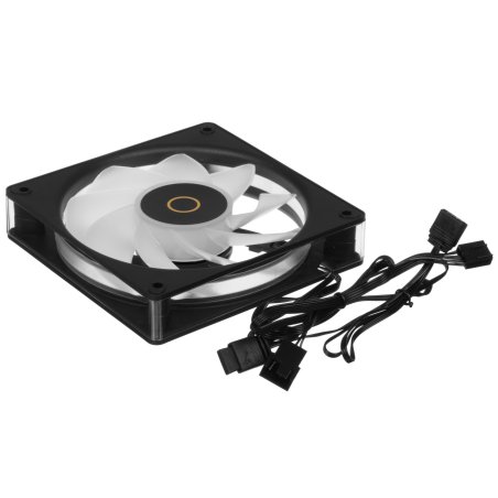 Вентилятор для корпуса Ocypus Gamma F12 Elite BK ARGb REVERSE BLADE, 120x120x25mm, 4-PIN PWM, 600-1800 RPM, 26 DBA MAX, HYDRO BEARING