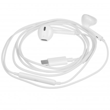 Проводные наушники Apple EarPods белый, вкладыши, (USB-C), встроенный микрофон