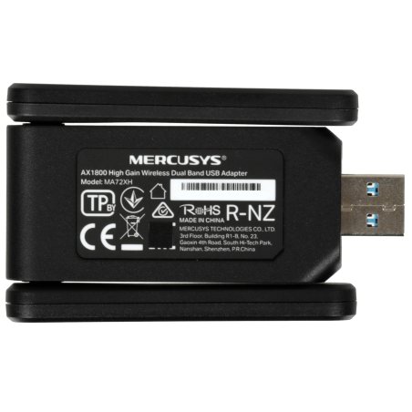 Адаптер Выскокго усиления Wi-Fi USB Mercusys MA72XH