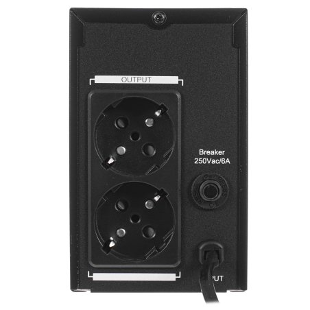 Источник бесперебойного питания ExeGate EP285525RUS SpecialPro UNB-400.LED.AVR.EURO 400VA/240W, LED, AVR, 2 евророзетки, черный