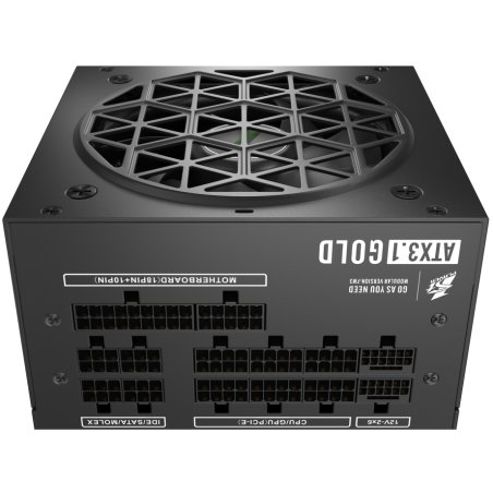 Блок питания 1STPLAYER NGDP Gold, 1000Вт, 80 PLUS Gold, 120мм, модульный, черный