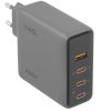 Сетевое зарядное устройство Aukey Comet Mix 140W 3C+A серый
