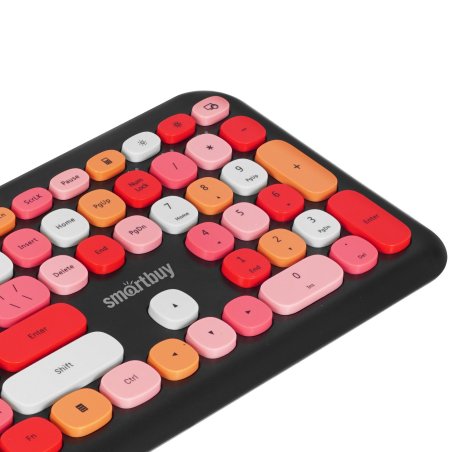 Комплект клавиатура+мышь Smartbuy (SBC-666395AG-K) 666395 черный