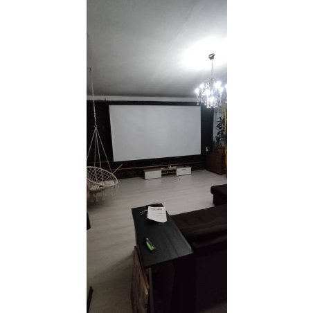 Экран Cactus 124.5x221см Wallscreen CS-PSW-124X221-BK 16:9 настенно-потолочный рулонный черный
