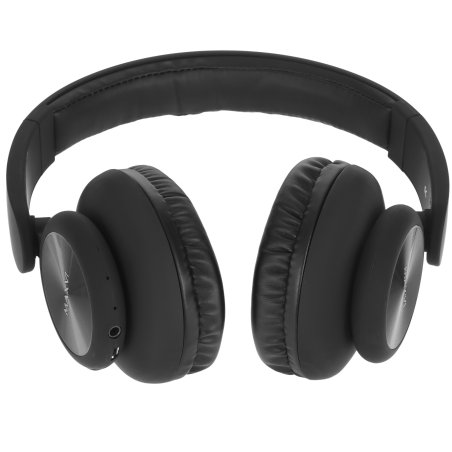 Беспроводные полноразмерные наушники Maxvi MHF-200BT черные, Bluetooth 5.3\300мАч\микрофон