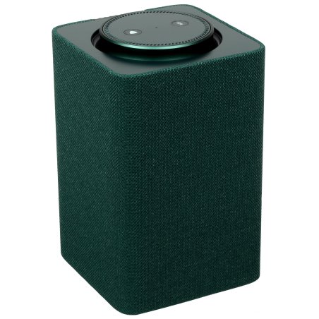 Умная колонка Яндекс Станция Макс, Zigbee, 65Вт, с голосовым ассистентом Алиса на YaGPT, зеленый (YNDX-00053Z)