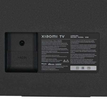 Телевизор Xiaomi 55" L55MA-SRU черный QLED UHD 60Hz SmartTV