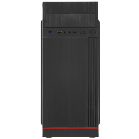 Компьютерный корпус Miditower ExeGate AA-442U2-AA400 (ATX, AA400 8 см, 1*USB+2*USB 3.0, аудио, черный)