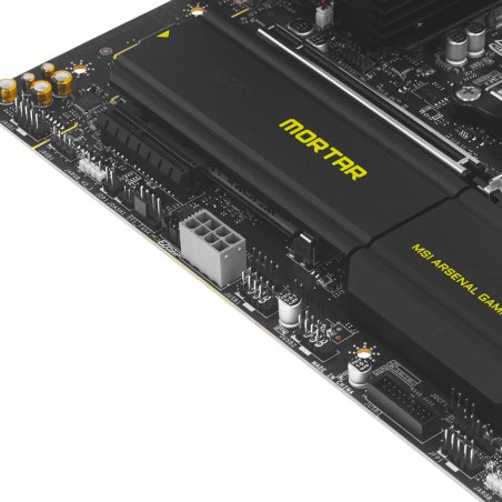 Материнская плата MSI MAG B850M MORTAR WIFI, AM5, AMD B850, 4xDDR5, 4xSATA, 3xM.2, 1xPCIe 5.0 x16, 1xPCIe 4.0 x4, 1xHDMI, 1x5Gb LAN, Wi-Fi 7, Bluetooth 5.4, 1xUSB-C 40Gbps, 1xUSB-C 20Gbps, 5xUSB-A 10Gbps, 2xUSB-A 5Gbps, 4xUSB-A 2.0, 1xS/PDIF, 2x3.5 мм, 7.