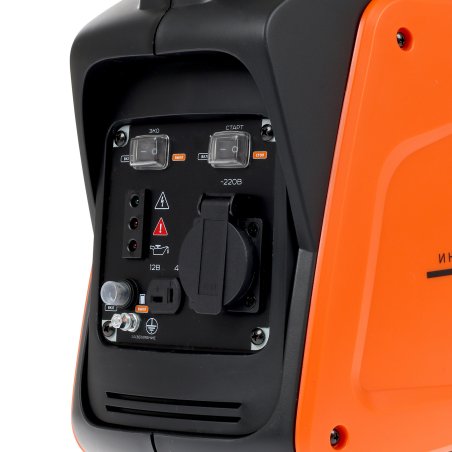 Электрогенератор бензиновый инверторный Patriot 1000i, 0.9 кВт, 60 дБ, 9 кг