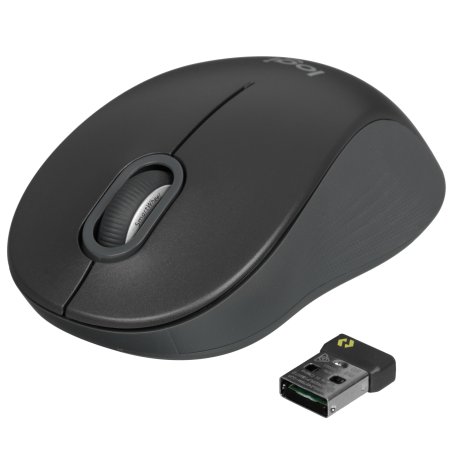 Мышь беспроводная Logitech M550 темно-серый/серый, 4000 dpi, радиоканал, Bluetooth, USB, кнопки - 3