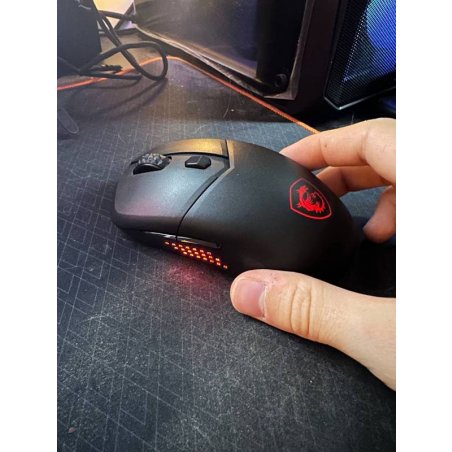 Мышь беспроводная/проводная MSI Versa 300 Elite черный, 26000 dpi, радиоканал, Bluetooth, USB, кнопки - 6