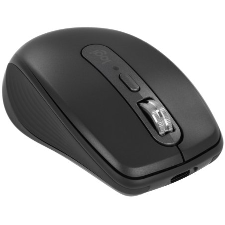 Мышь беспроводная/проводная Logitech MX Anywhere 3S графитовый, 8000 dpi, радиоканал, Bluetooth, USB, кнопки - 6