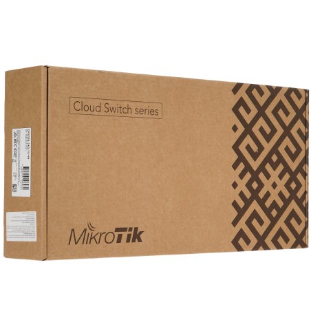 Коммутатор Mikrotik CRS326-24G-2S+IN with 800 MHz CPU, 512MB RAM, 24xGigabit LAN, 2xSFP+ cages, RouterOS L5 or SwitchOS (dual boot), desktop case, PSU