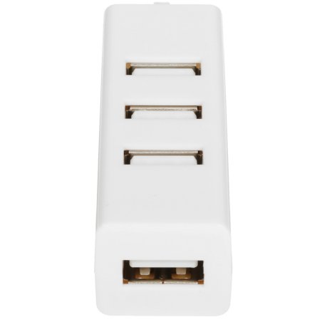 Разветвитель USB на 4 порта белый Rexant