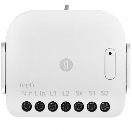 Умное реле Yandex YNDX-00538 2канал. белый