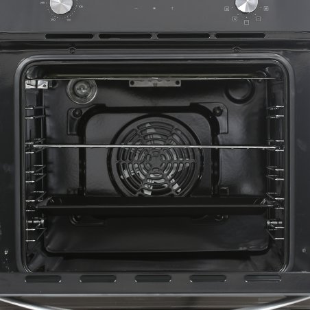 Духовой шкаф электрический Maunfeld EOEM.589B черный/серебристый, встраиваемый