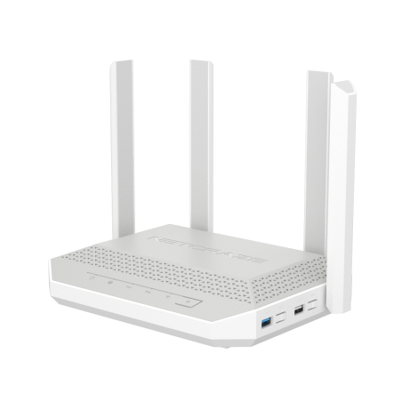 Мультигигабитный интернет-центр Netcraze Giga (NC-1012) с Mesh Wi-Fi 6 AX3000, Smart-коммутатором 1×2.5G/SFP и 4×1G, многофункциональными портами USB 3.0 и 2.0