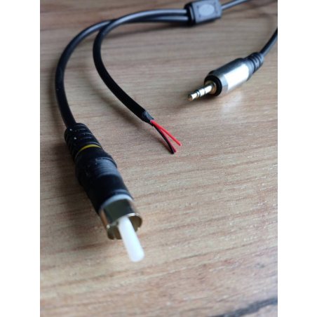 Кабель аудио Cablexpert CCAB-02-35M2RM-1.5MB. 3.5 Jack(M)/2х RCA (M), черный, 1.5м, блистер