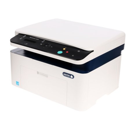 МФУ лазерное Xerox WorkCentre 3025BI (WC3025BI#), A4, ч/б, печ. до 20 стр/мин., скан. до 17 стр/мин. (ч/б) 4 стр/мин. (цвет), 1200 x 1200 dpi (печать) 600 x 600 dpi (скан.), Wi-Fi, USB, Air Print