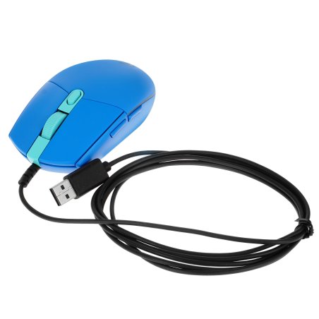 Мышь проводная Logitech G102 LIGHTSYNC черный, 8000 dpi, USB, кнопки - 6