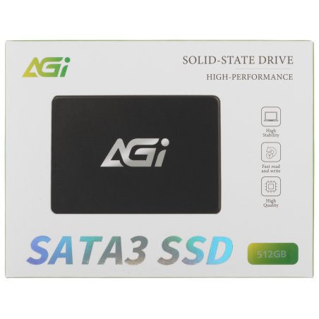 Накопитель SSD AGi SATA-III 512Gb AGI500GIMAI238-CB AI238 2.5"