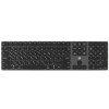 Клавиатура Oklick K867W (2002130) беспроводная, USB, Bluetooth/Радиоканал, серый/черный