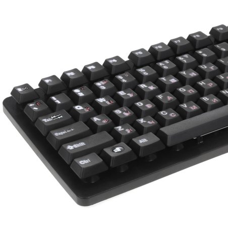 Клавиатура проводная Keyboard SVEN Standard 301 USB черная SV-03100301UB