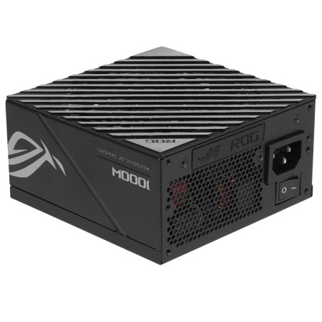 Блок питания ASUS ROG-LOKI-1000P-SFX-L GAMING (90YE00N1-B0NA00), 1000Вт, 80 PLUS Platinum, 135мм, модульный, серый и черный
