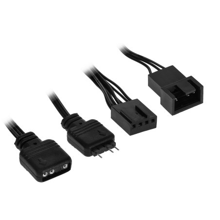 Вентилятор для корпуса Formula Nulight 12WH ARPW ARGb белый, 120 мм, 1500 об/мин, 25.34 дБ, 4 pin