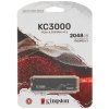 Накопитель SSD Kingston KC3000, 2Tb, PCIe 4.0 x4, M.2 2280, NVMe, R/W 7000/7000, с радиатором