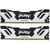 Оперативная память Kingston Fury Renegade, DDR5, 32Gb (2x16Gb), 7200MHz, CL38, DIMM, с радиатором, серебристый/черный