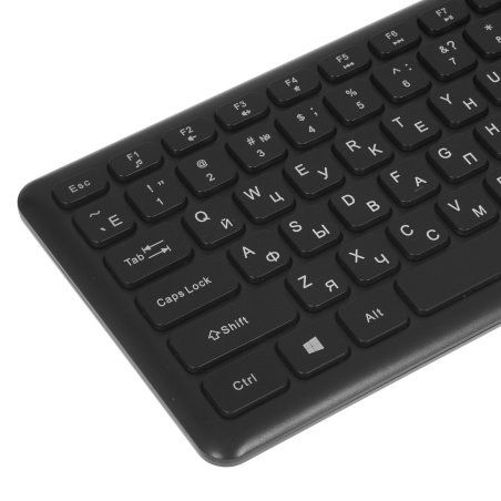 Комплект клавиатура+мышь беспроводные Gembird KBS-9200, 2.4ГГц