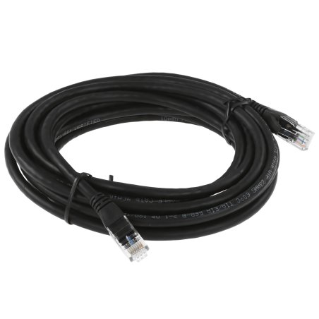 Патч-корд литой AOpen ANP612B-BK-5M (7/0.20) UTP кат.6 черный 5m