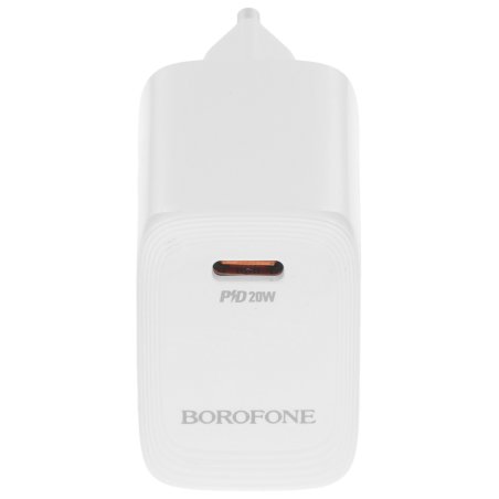 Сетевое зарядное устройство BOROFONE (6941991120237) BN26 белый