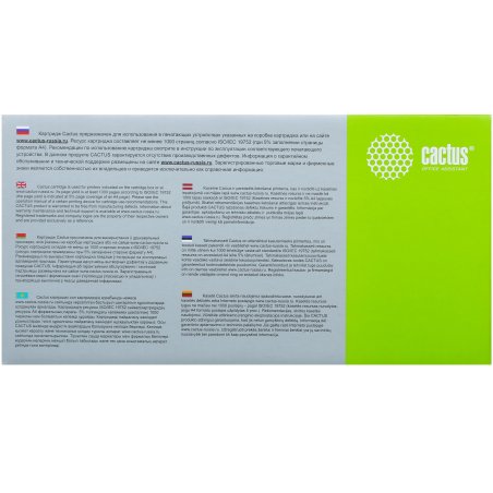 Картридж лазерный Cactus CS-CLT-C407S голубой (1000 стр.) для Samsung CLP320/320n/325/CLX3185/3185n/3185fn