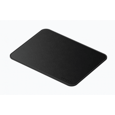 Коврик для мыши из веганской кожи Satechi Vegan-Leather Premium Desk Mat, черный
