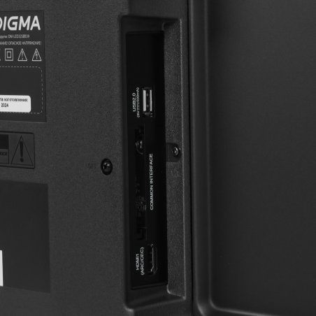 Телевизор Digma 32" DM-LED32SBB39 темно-серебристый LED HD 60Hz Smart TV