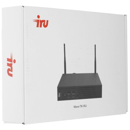 Мини ПК IRU 310H6ITF i3 12100 (3.3) 8Gb SSD 256Gb UHDG 730 Win 11Pro GbitEth BT черный (2031363)