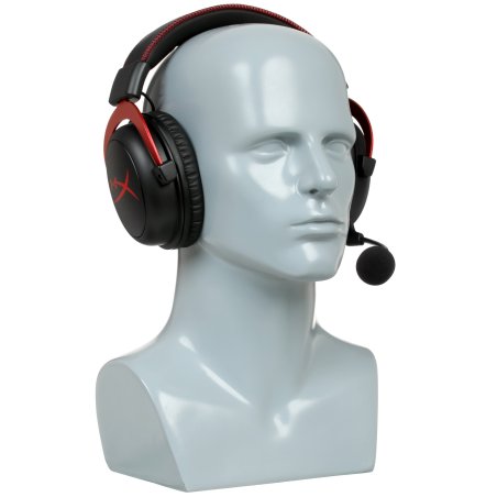 Наушники с микрофоном HyperX Cloud Mini черный/красный накладные оголовье (7G8F4AA)