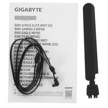 Материнская плата Gigabyte B860 GAMING X WIFI6E, LGA 1851, Intel B860, 4xDDR5, 4xSATA, 3xM.2, 1xPCIe 5.0 x16, 1xPCIe 4.0 x16, 2xUSB 3.2 Gen 1, 1xUSB 3.2 Gen 2, 1xUSB 4.0 Type-C, 1x 2.5Gb LAN, 3x3.5 мм, 7.1, ATX
