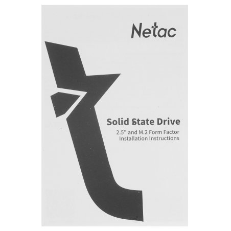 Накопитель SSD Netac NV2000, 256Gb, PCIe 3.0 x4, M.2 2280, NVMe, R/W 2500/1000