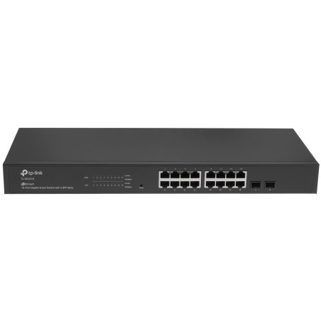 Коммутатор TP-Link Jetstream 16-port gigabit smart switch with 2-gigabit uplink ports